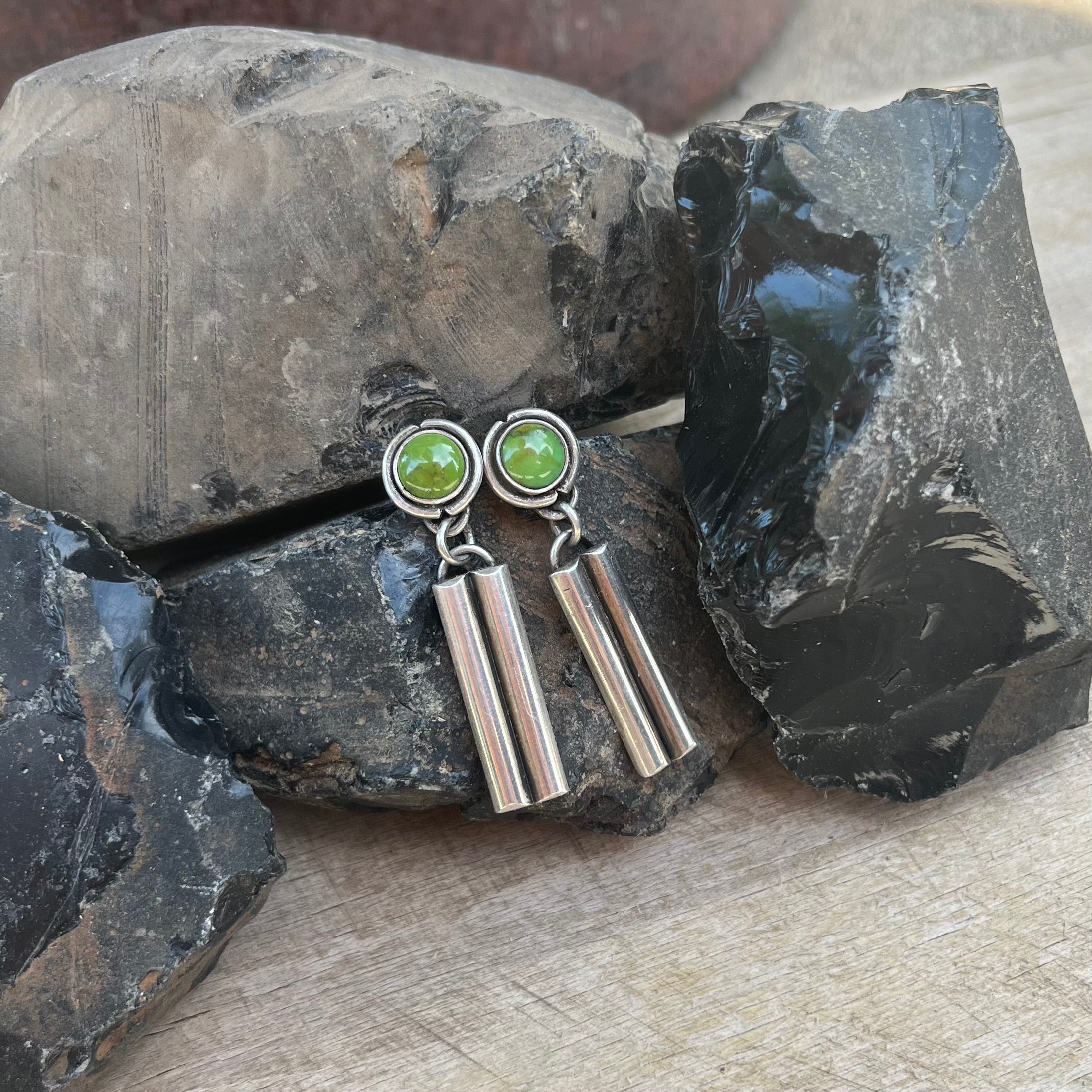 Columnar Basalt Earrings